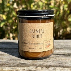 Oatmeal Stout 8 oz Candle