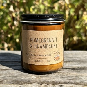 Pomegranate Champagne 8 oz Candle