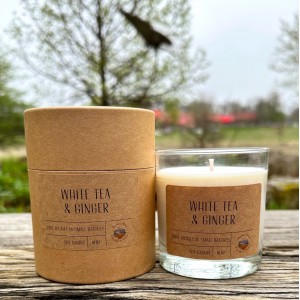 White Tea & Ginger 10 oz Jar Candle