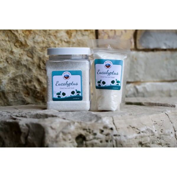 Eucalyptus Dead Sea Salt 8 oz