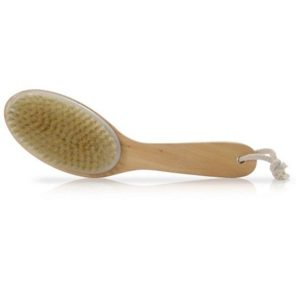 Natural Bristle Contour Body Brush